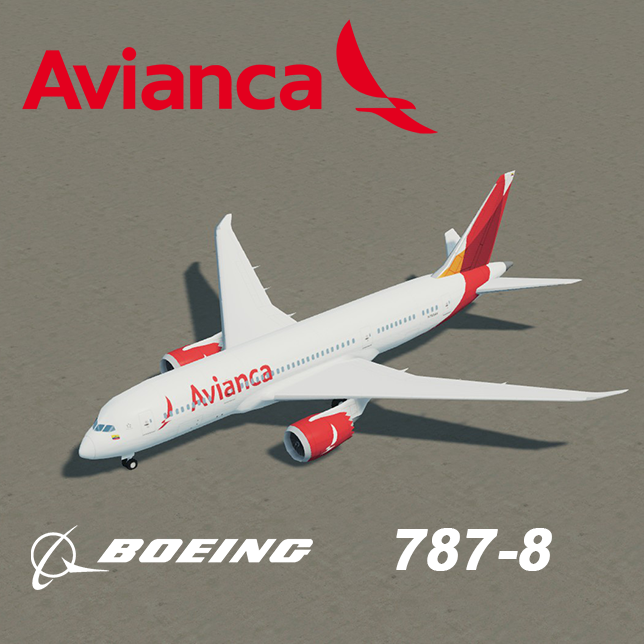 Boeing 787 8 Avianca Skymods